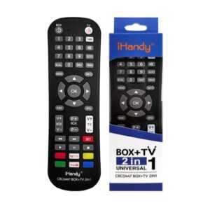 pazari4all - Universal Τηλεχειριστήριο Τηλεοράσεων και TV Box iHandy CRC0447 Μαύρο