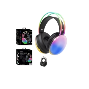 pazari4all - Ασύρματο ακουστικά Bluetooth LED - Headphones - PG580 - RGB - Black