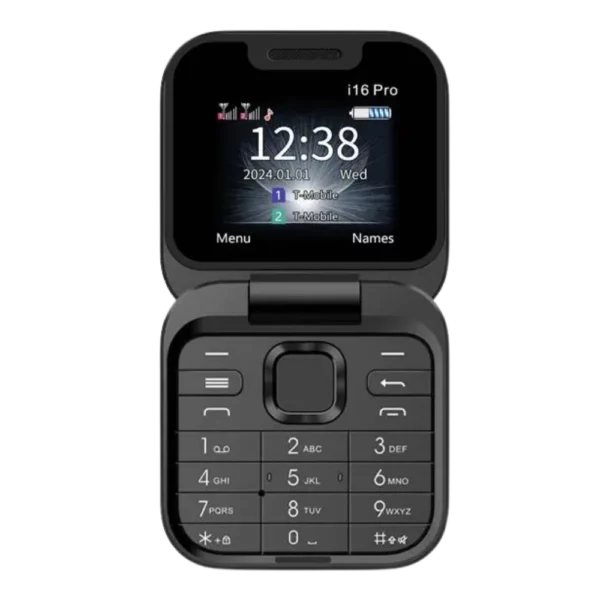 pazari4all - Μίνι Κινητό Tηλέφωνο Πτυσσόμενο Andowl P9 PRO Flip – Μαύρο