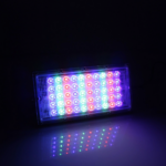 pazari4all -LED Αδιάβροχος προβολέας super slim RGB 220V 50W 4500LM IP66 με τηλεχειριστήριο μαύρος ΟΕΜ