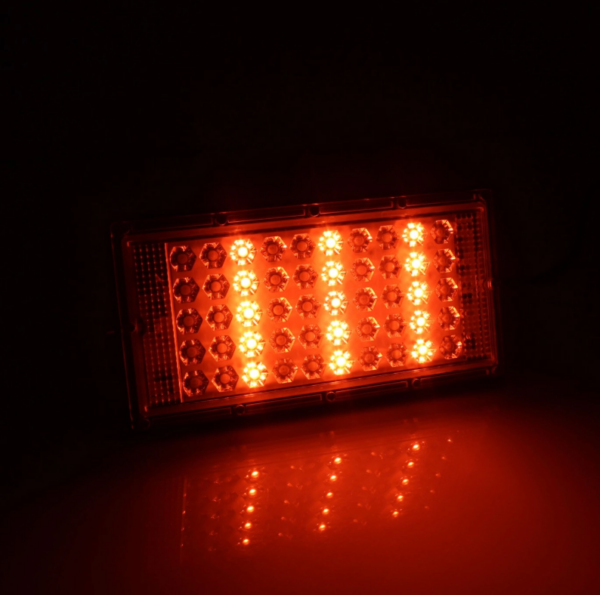 pazari4all -LED Αδιάβροχος προβολέας super slim RGB 220V 50W 4500LM IP66 με τηλεχειριστήριο μαύρος ΟΕΜ
