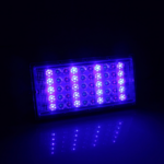 pazari4all -LED Αδιάβροχος προβολέας super slim RGB 220V 50W 4500LM IP66 με τηλεχειριστήριο μαύρος ΟΕΜ