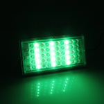 pazari4all -LED Αδιάβροχος προβολέας super slim RGB 220V 50W 4500LM IP66 με τηλεχειριστήριο μαύρος ΟΕΜ