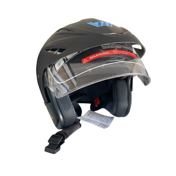 pazari4all - Κράνος Μηχανής Jet Open Face M/L Μαύρο Ματ OEM