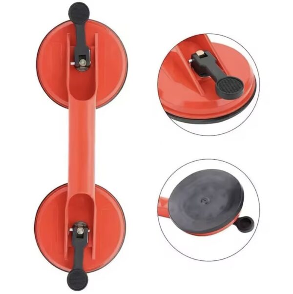pazari4all - Διπλή Βεντούζα Αλουμινίου Διαμέτρου 32cm με Ικανότητα Συγκράτησης 80kg - ΟΕΜ