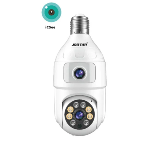 pazari4all - Wifi Camera Ασφαλείας για Ντουι Ε27, 8 MP 1080 p, Αδιάβροχη, Αμφίδρομη Επικοινωνία, ‘Εγχρωμη με Νυχτερινή λήψη και Αισθητήρα κίνησης