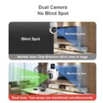 pazari4all - Wifi Camera Ασφαλείας για Ντουι Ε27, 8 MP 1080 p, Αδιάβροχη, Αμφίδρομη Επικοινωνία, ‘Εγχρωμη με Νυχτερινή λήψη και Αισθητήρα κίνησης