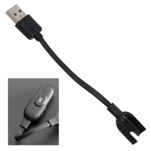 pazari4all - Καλώδιο Φόρτισης USB Charging Cable Mi Band 3 Μαύρο