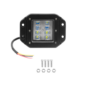 pazari4all -LED Αδιάβροχο Χωνευτό Προβολάκι 12V – 24V με 2 Λειτουργίες 12cm 24W 1920LM 8 SMD IP68 6000K