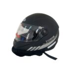 pazari4all - Κράνος Μοτοσικλέτας Full Face Unisex Αναπνεύσιμο με Γούνα αποσπώμενη Μαύρο YONHE