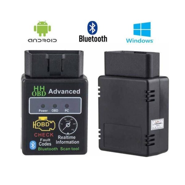 pazari4all -Διαγνωστικό Αυτοκινήτου ELM 327 OBD 2 με Bluetooth HH OBD V2.1 Car Diagnostic Scanner 