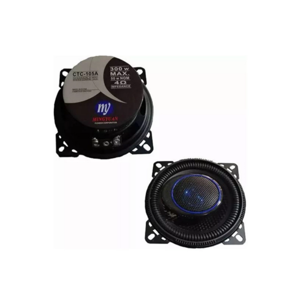 pazari4all -Σετ Ηχεία Αυτοκινήτου 4″ 50W RMS (2 Δρόμων) CTC-105A 2 τμχ