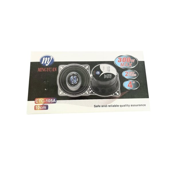 pazari4all -Σετ Ηχεία Αυτοκινήτου 4″ 50W RMS (2 Δρόμων) CTC-105A 2 τμχ