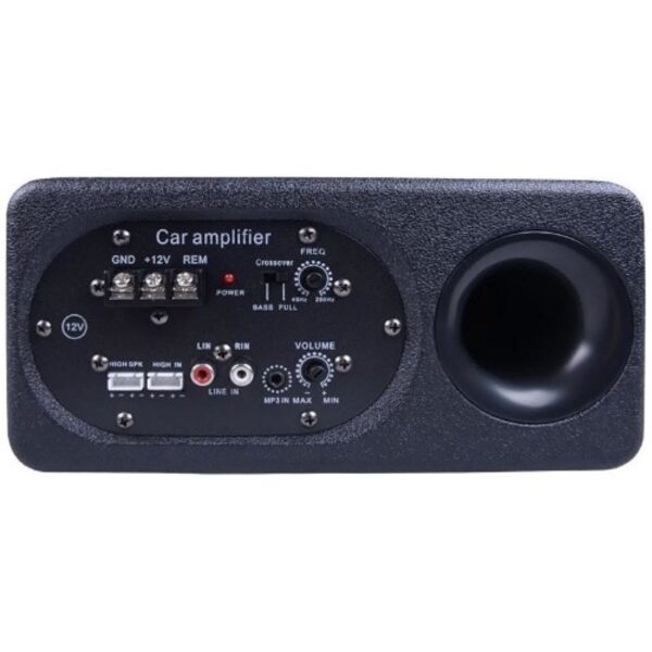 pazari4all -Subwoofer αυτοκινήτου με ενισχυτή – CTC-8030 – F-8 – 80W