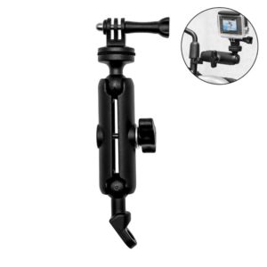 pazari4all -Βάση Στήριξης Action Camera/GoPro για Καθρέπτη Μοτοσυκλέτας 360° MDL3519 Motowolf