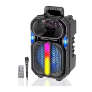 pazari4all -Φορητό Ηχείο Καραόκε με Μικρόφωνο Bluetooth 8″ GY-805
