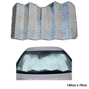 pazari4all -Ηλιοπροστασία Αυτοκινήτου 140x70cm Car Sun Shade