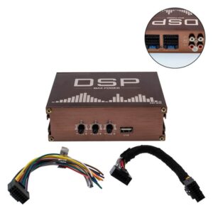 pazari4all -Ενισχυτής ήχου αυτοκινήτου 4 καναλιών 200W DSP με έλεγχο και με APP XDDSP-B4R