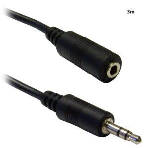 pazari4all -Καλώδιο Προέκτασης Ήχου Jack 3.5mm (Αρσενικό / Θηλυκό) Μήκος 3m – OEM