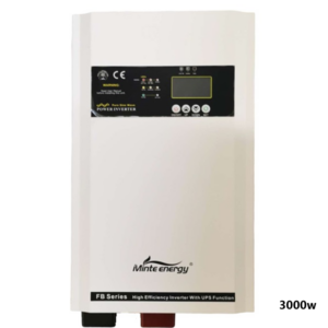 pazari4all -Inverter καθαρού ημιτόνου 3000W 24V ρυθμιστής φόρτισης PWM 40A με οθόνη LCD Minte Energy