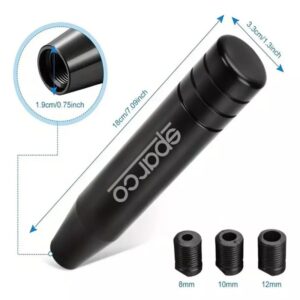 pazari4all -Universal λεβιές ταχυτήτων αυτοκινήτου SPARCO 18cm HW-0224 Μαύρο
