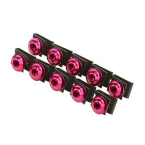 pazari4all -10 τεμάχια διακοσμητικές βίδες M6 6mm Yamaha Honda Suzuki KTM Κόκκινες