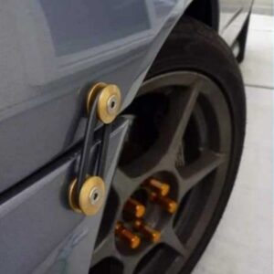 pazari4all -Κλιπ συγκράτησης προφυλακτήρα JDM Car-styling Quick Release Fasteners Μωβ 4τμχ