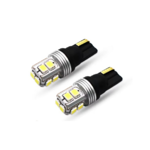 pazari4all -Ψείρες LED λάμπες αυτοκινήτου T10 12-30V 10 SMD 2τμχ. 0.8W W08680-2