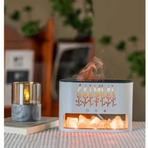 pazari4all -Συσκευή αρωματοθεραπείας Diffuser – φωτιστικό αφής 250 ml 10W KP-023 λευκό