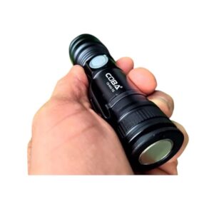 pazari4all -Επαναφορτιζόμενος Φακός Laser LED με Τηλεσκοπικό Ζουμ και Μαγνήτη 30W