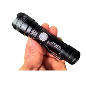 pazari4all -Επαναφορτιζόμενος Φακός Laser LED με Τηλεσκοπικό Ζουμ και Μαγνήτη 30W