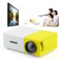 pazari4all -Mini Projector LED Full HD με Χειριστήριο και Ενσωματωμένο Ηχείο HDMI – AV – USB – Micro SD YG-300 Κίτρινο