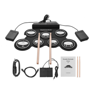 pazari4all -Φορητό Ψηφιακό Σετ Τυμπάνων Digital Drum AH-4